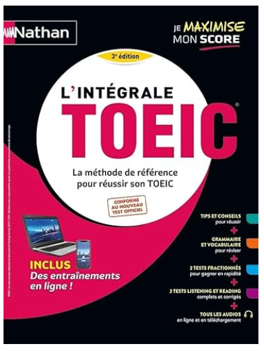 livre TOEIC préparation