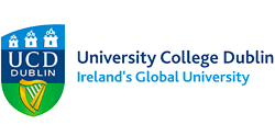 UCD university logo